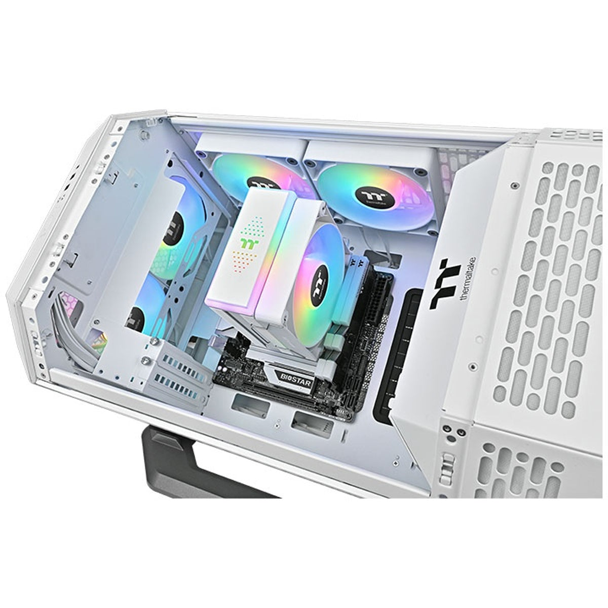 Thermaltake Astria 200 ARGB 210W 4-Pipe CPU Air Cooler (White) (CL-P137-AL12SW-A)