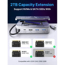 JSAUX USB-C 6-in-1 Docking Station
