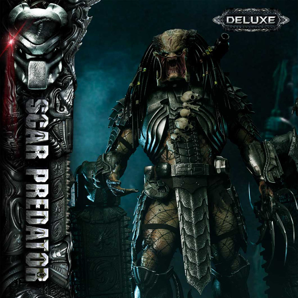 Prime 1 Studio Museum Masterline Alien vs. Predator (Film) Scar Predator DX Bonus Version (MMPR-04DXS)