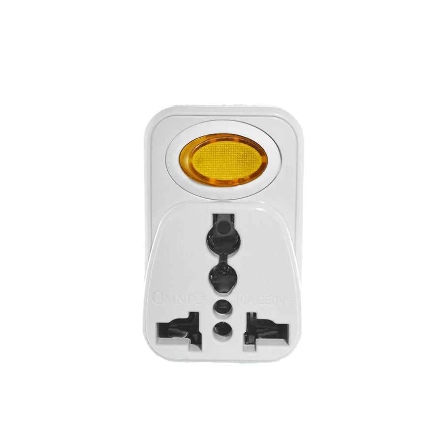 OMNI Universal Travel Adapter with Switch (WUS-102-PK)