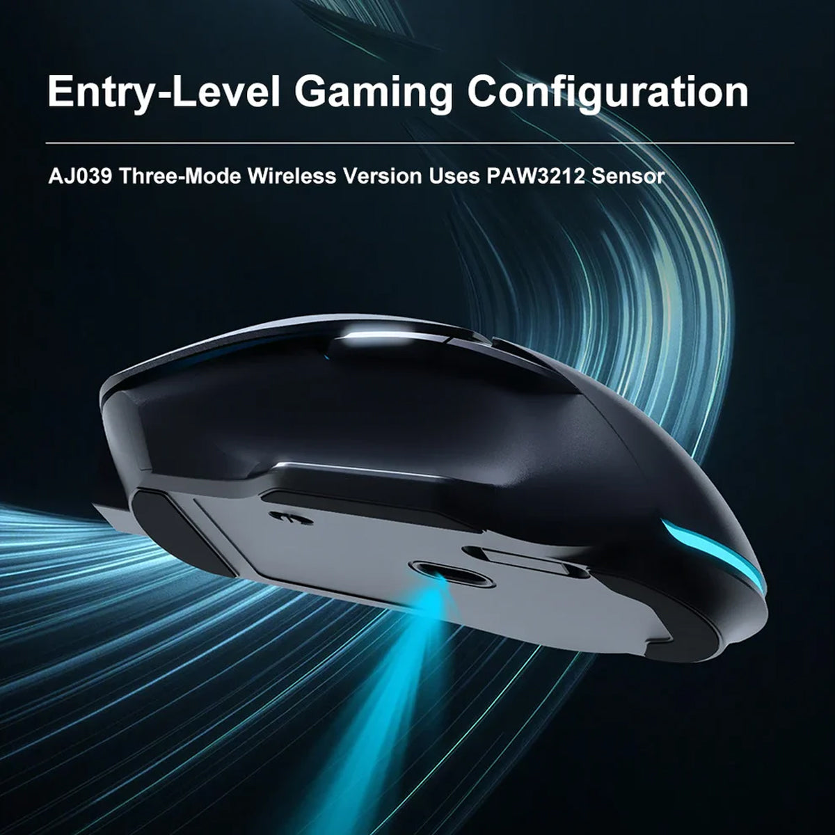 Ajazz AJ039 Tri-Mode Gaming Mouse