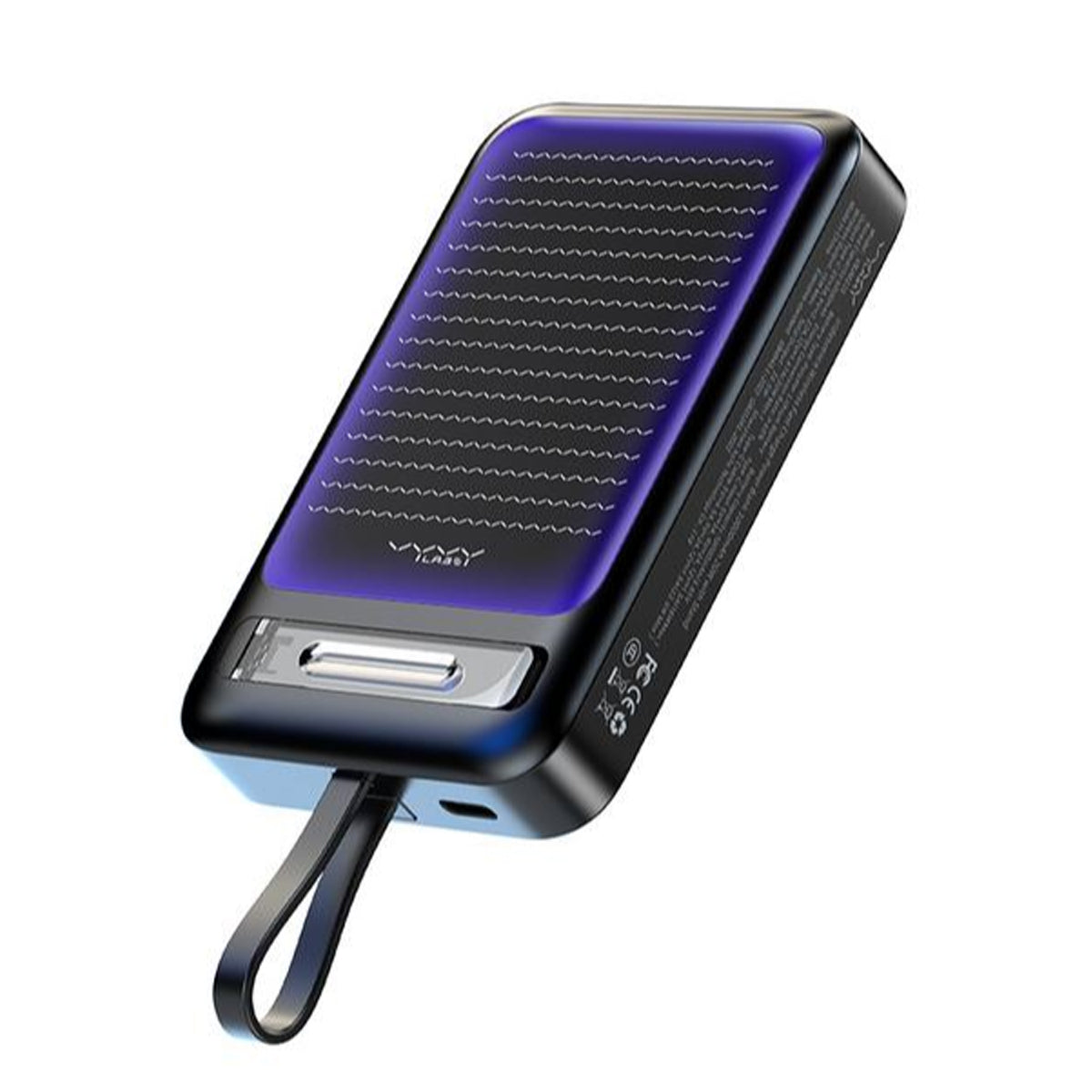 Vyvylabs Iridescence Wireless Fast Charge Power Bank Type-C Edition 10000mAh 20W with Stand