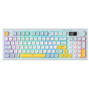 Onikuma G80 94-Key RGB Tri-Mode Membrane Keyboard with Knob and LCD Screen