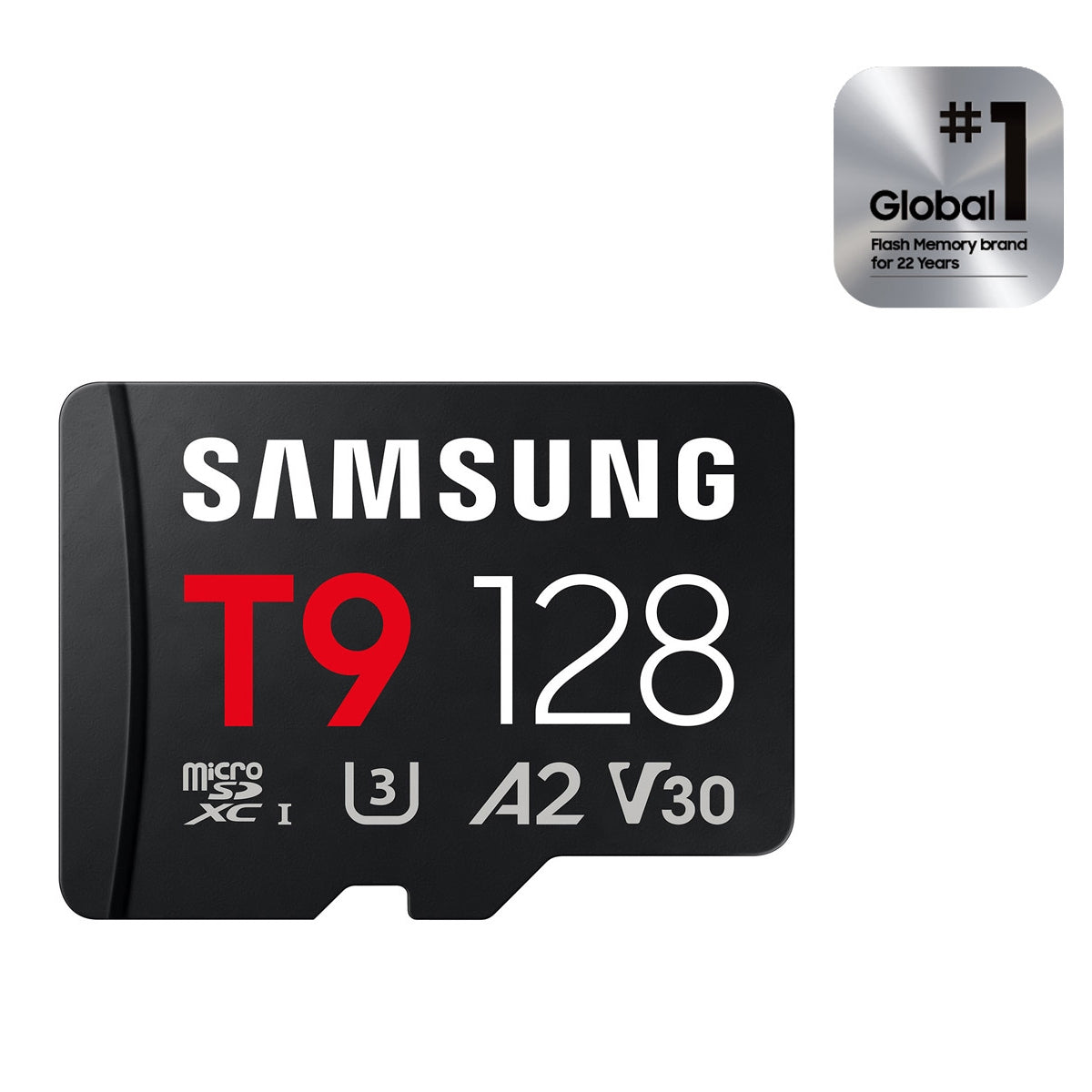 Samsung T9 UHS-I C10 U3 V30 A2 200MB/s Read microSDXC Card