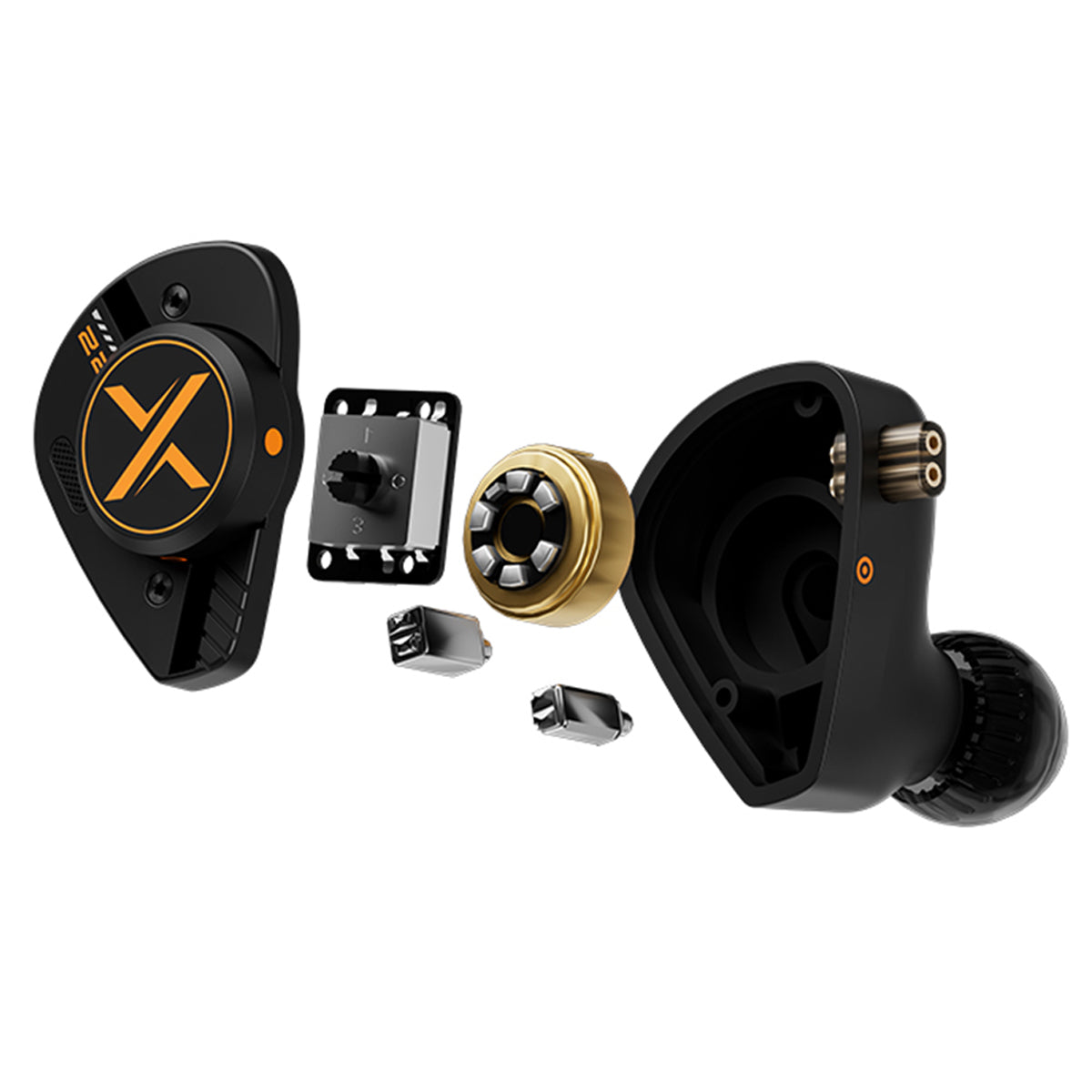 ooopusX Op.22 2DD + 2BA In-Ear Monitor without Mic