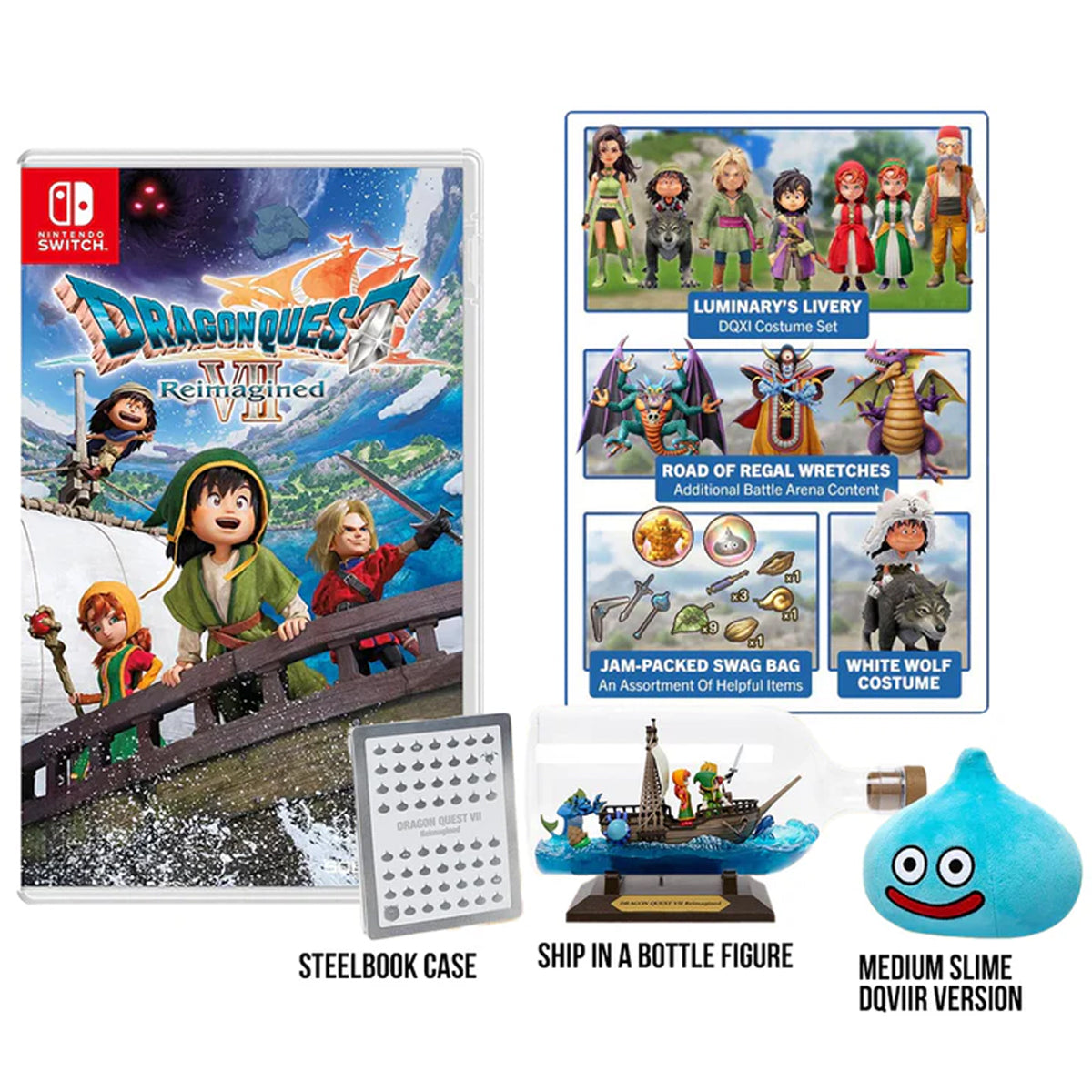 Nintendo Switch Dragon Quest VII Reimagined Collectors Edition (Asian)