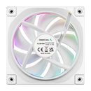 DeepCool FL12R Single 120mm Unique ARGB Fan (Black, White)