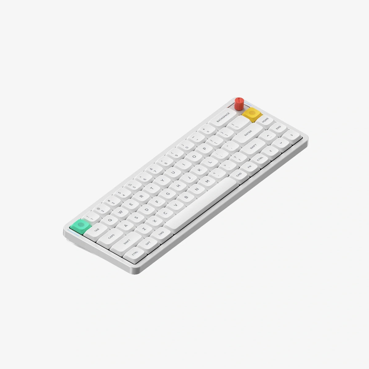 NuPhy Air65 V3 Low-Profile Hot-Swappable RGB Wireless Mechanical Keyboard - Nova White