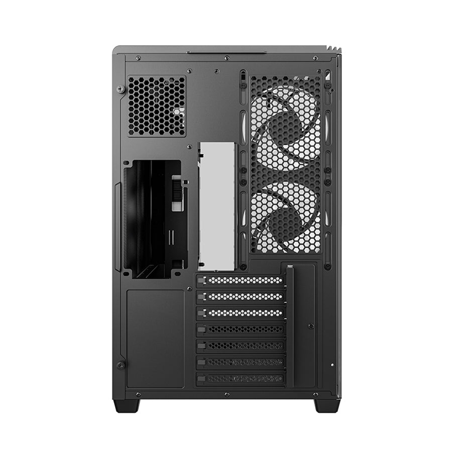 DeepCool CG590U 5F Panoramic Seamless Single-Curve Glass ATX PC Case (Black) (R-CG590U-BKAGA5-G)