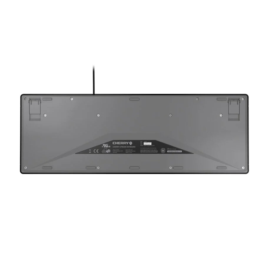 Cherry Stream Corded Multimedia Keyboard (Black) (JK-8500EU-2)