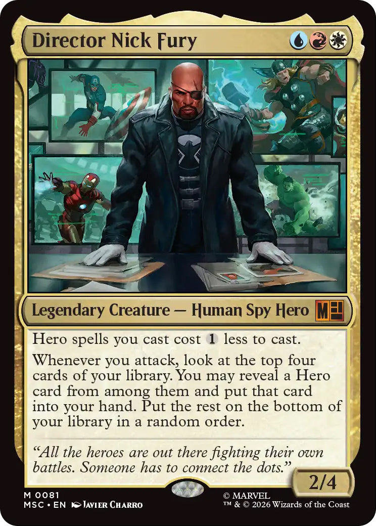 Magic The Gathering Marvel Super Heroes Commander Deck Collector's Edition