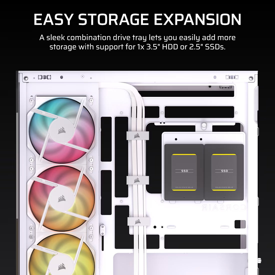 Corsair 2800X RS-R ARGB Micro-ATX PC Case