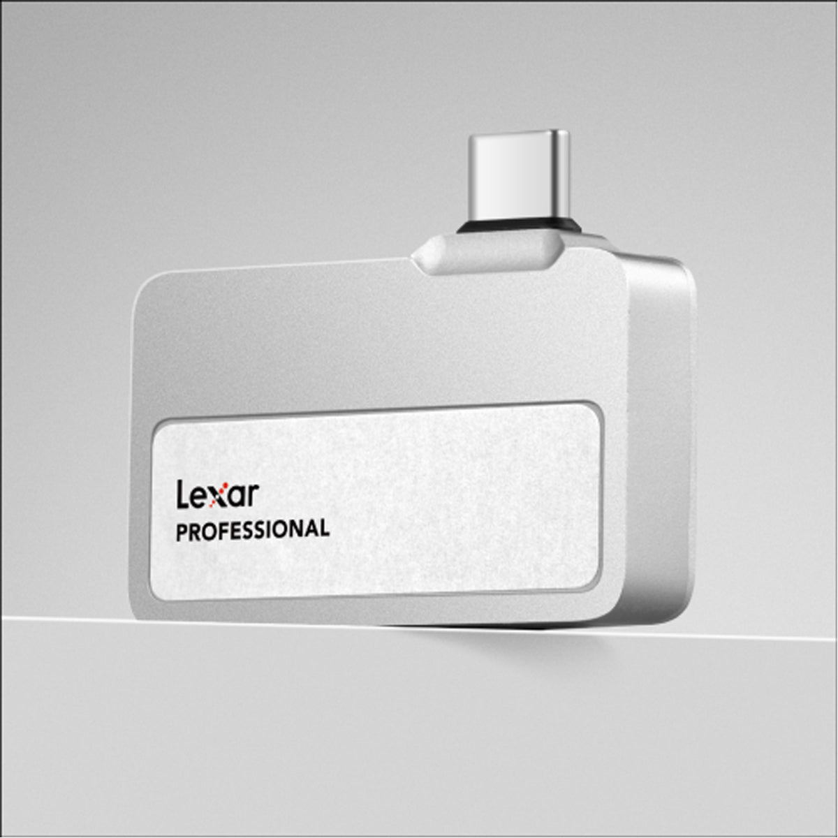 Lexar SL400 Professional Go USB 3.2 Gen 2 1050MB/s Read Type-C Portable SSD (Silver) (1TB, 2TB)