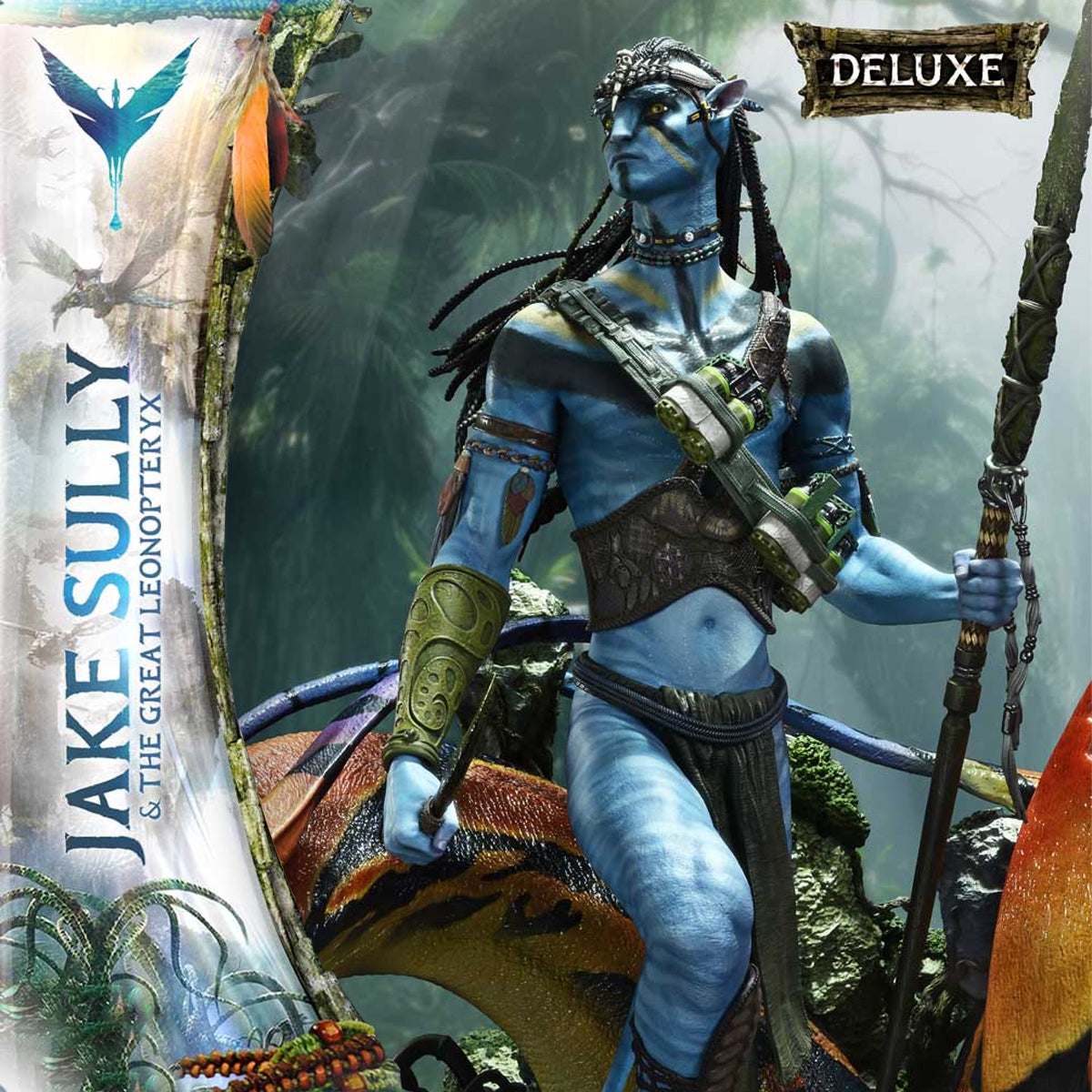 Real Elite Masterline Avatar (Film) Jake Sully & The Great Leonopteryx Avatar Legacy Collection