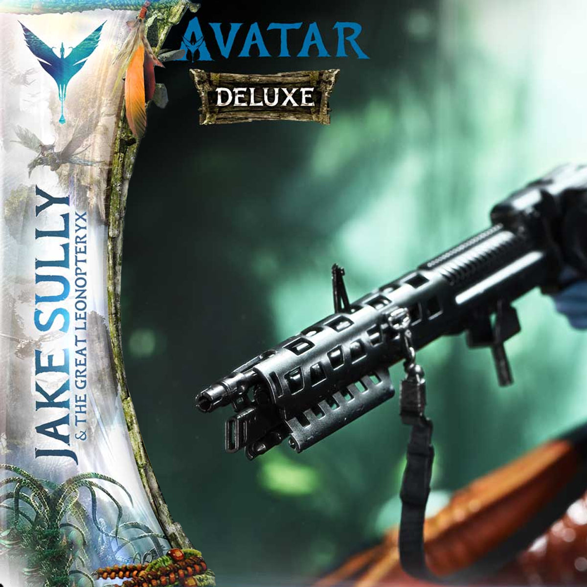 Real Elite Masterline Avatar (Film) Jake Sully & The Great Leonopteryx Avatar Legacy Collection