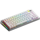 Glorious GMMK 3 Pro HE Pre-Built 75% Hall Effect Wireless Mechanical Gaming Keyboard (Silver)