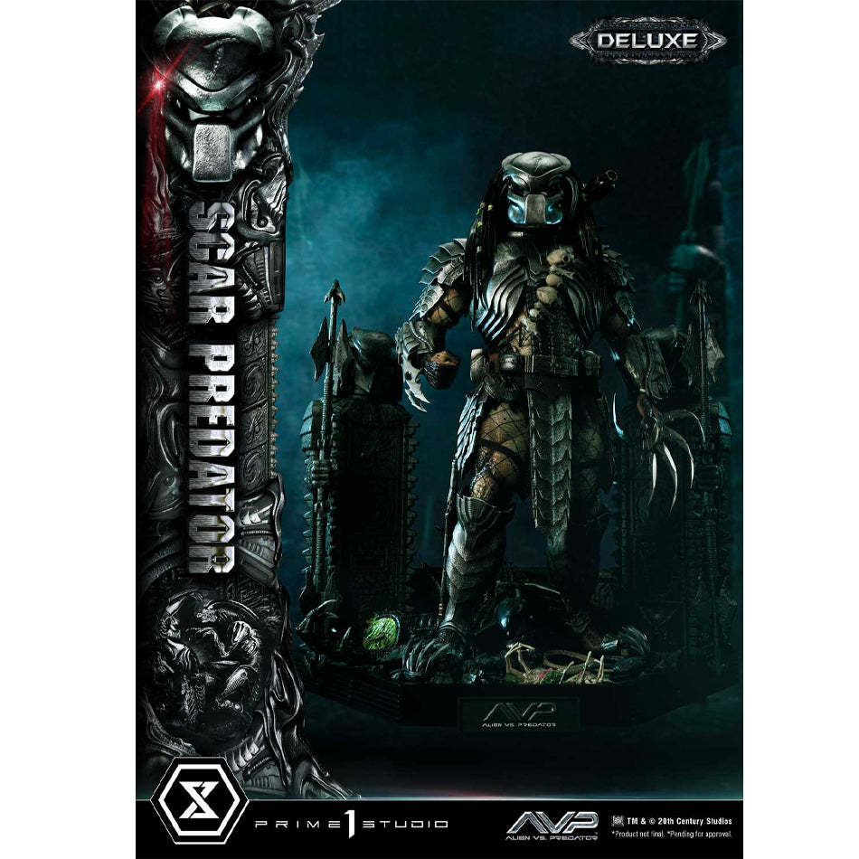 Prime 1 Studio Museum Masterline Alien vs. Predator (Film) Scar Predator DX Bonus Version (MMPR-04DXS)