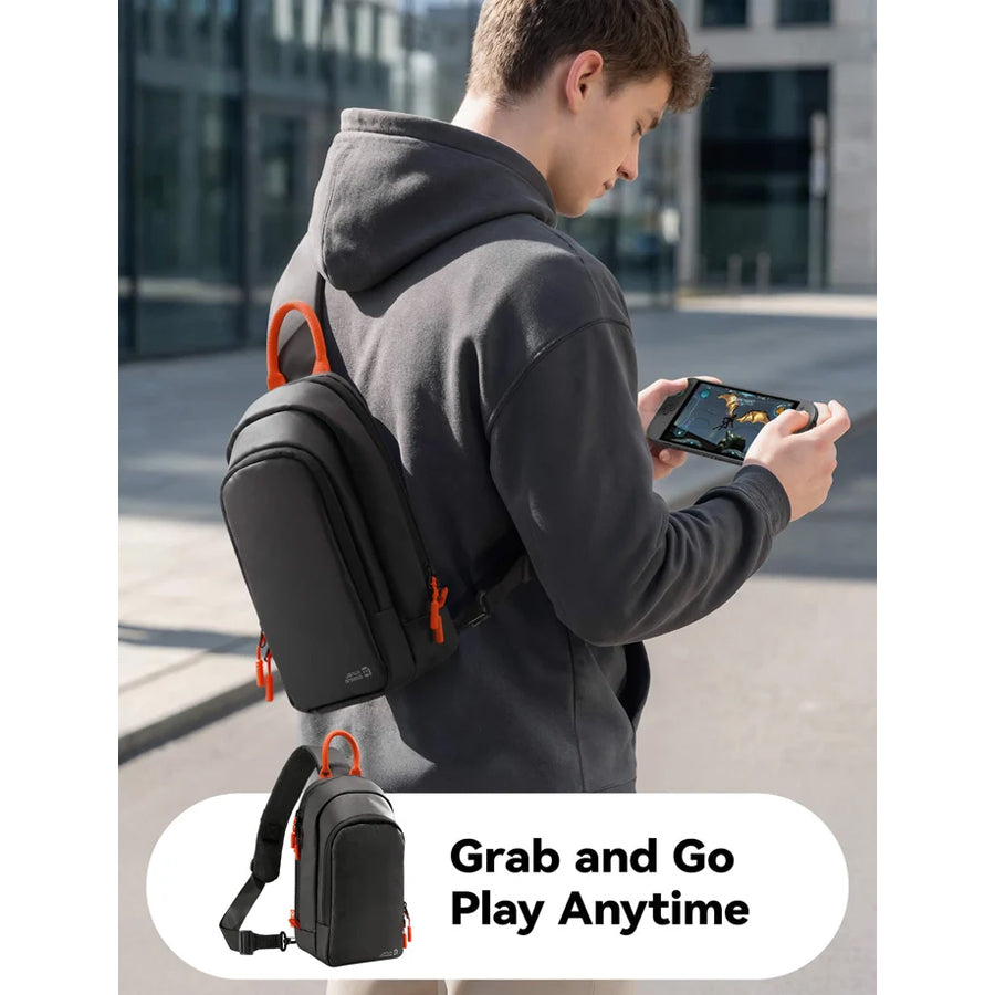 JSAUX Crossbody Sling Bag for Nintendo Switch/ Switch 2 (Black) (BG0131)