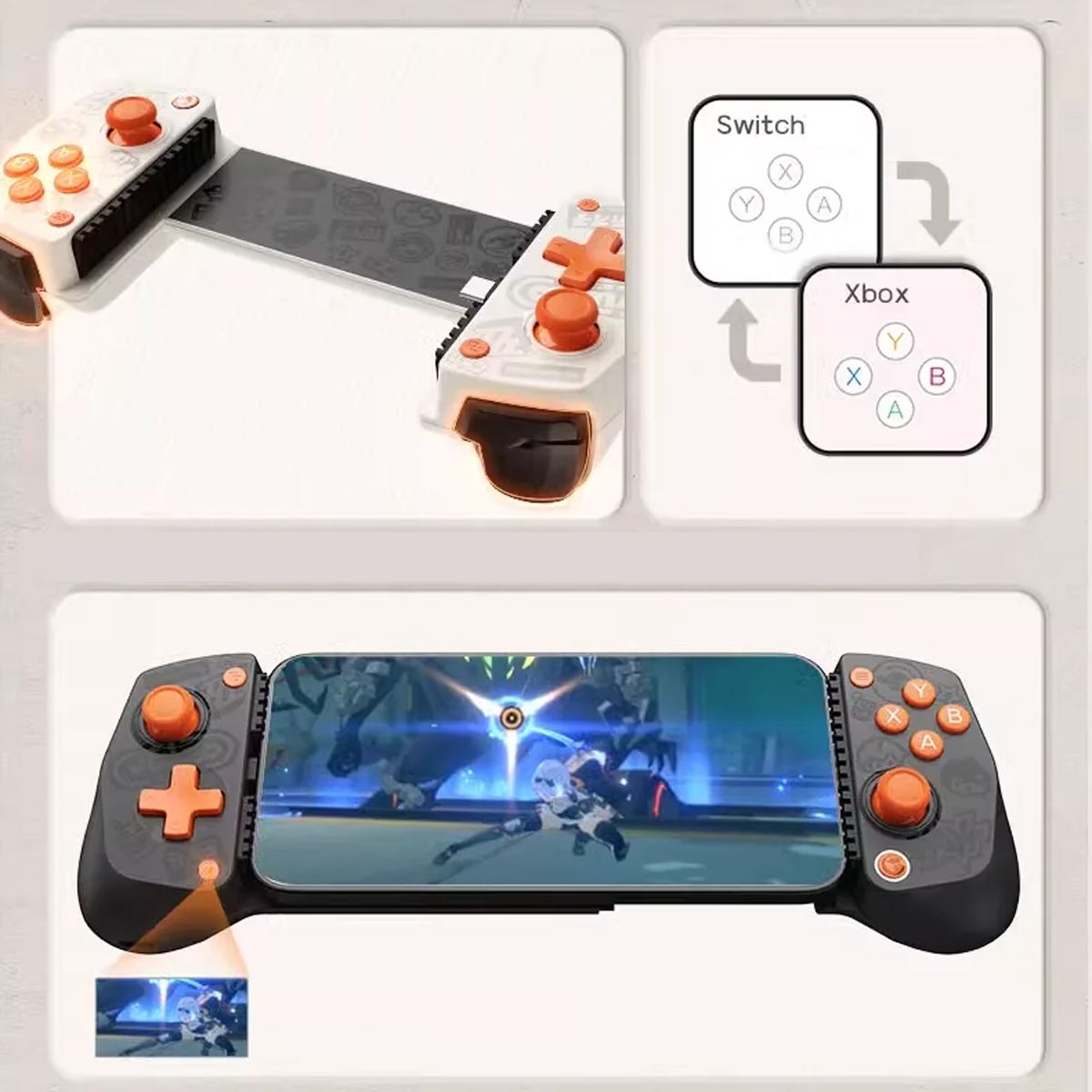 GameSir x Zenless Zone Zero X5 Lite Type-C Wired Mobile Game Controller