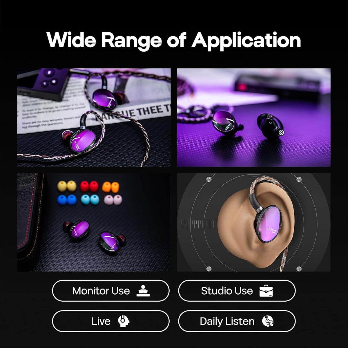 7Hz x Crinacle Salnotes Dioko HiFi 14.6mm Planar Diaphragm Driver