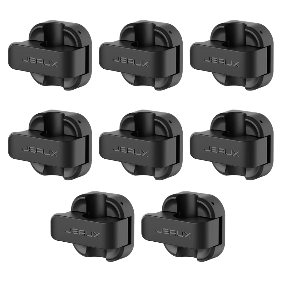 JSAUX Magnetic Cable Clip 8 pcs (Black) (GP0601)
