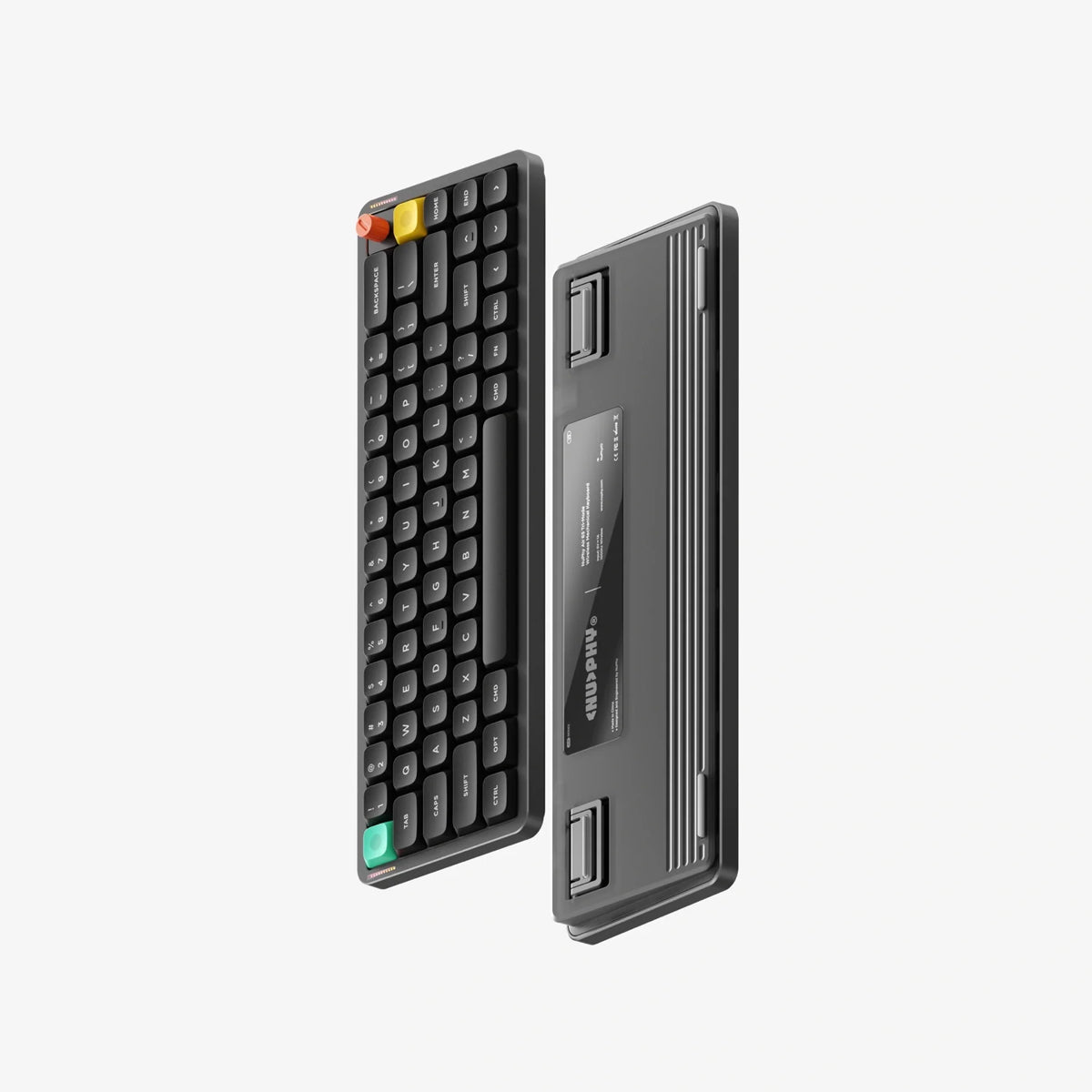 NuPhy Air65 V3 Low-Profile Hot-Swappable RGB Wireless Mechanical Keyboard - Nebula Dark