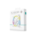 DeepCool FL12R Single 120mm Unique ARGB Fan (Black, White)