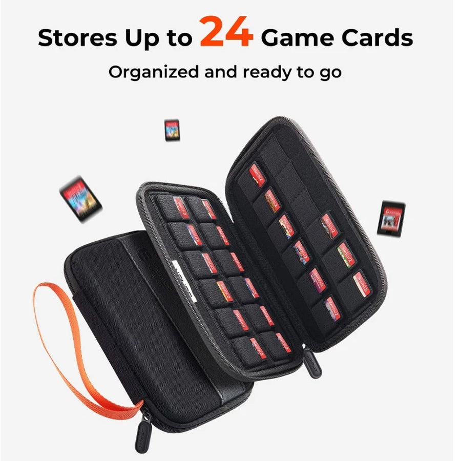JSAUX Mini Multi-Card Case 24 for Nintendo Switch 2 (Black) (BG0142)