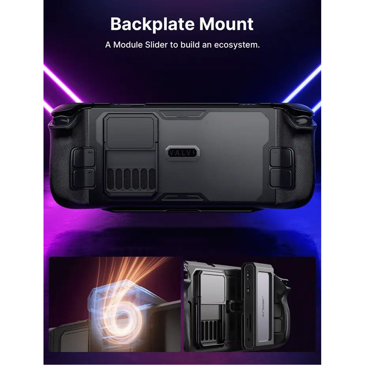 JSAUX ModCase for Steam Deck/ Steam Deck OLED