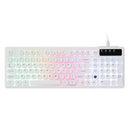 Ajazz AF98 Wired 97-Keys Membrane Keyboard (White)