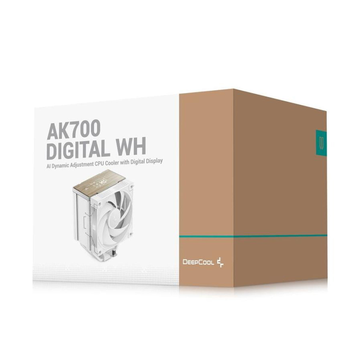 DeepCool AK700 Digital AI Dynamic Adjustment CPU Cooler with Digital Display