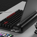 Ajazz AF84 Dual-Mode 84-Keys Membrane Keyboard (Black/Red)