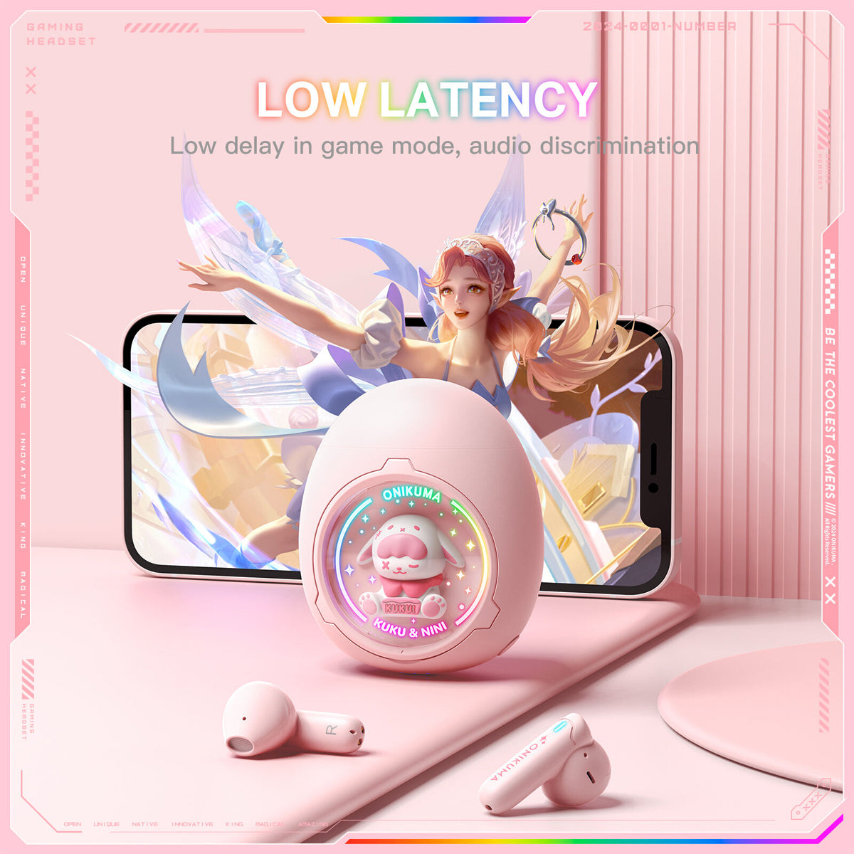 Onikuma T302 Wireless Earphones