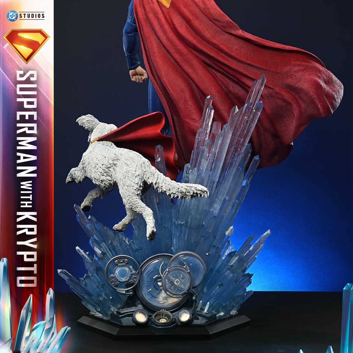 Real Elite Masterline Superman (2025 Film) Superman with Krypto