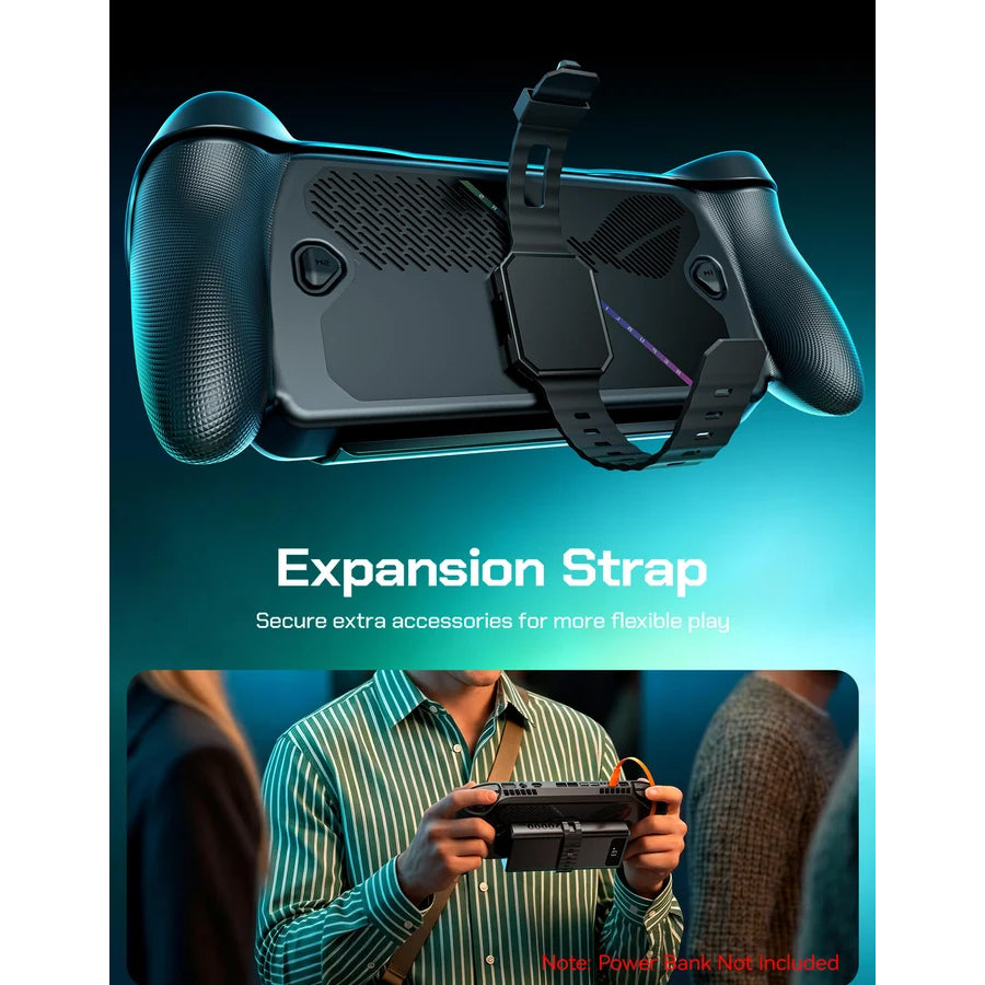 JSAUX ModCase for ROG Xbox Ally / ROG Xbox Ally X (Black) (PC0132)