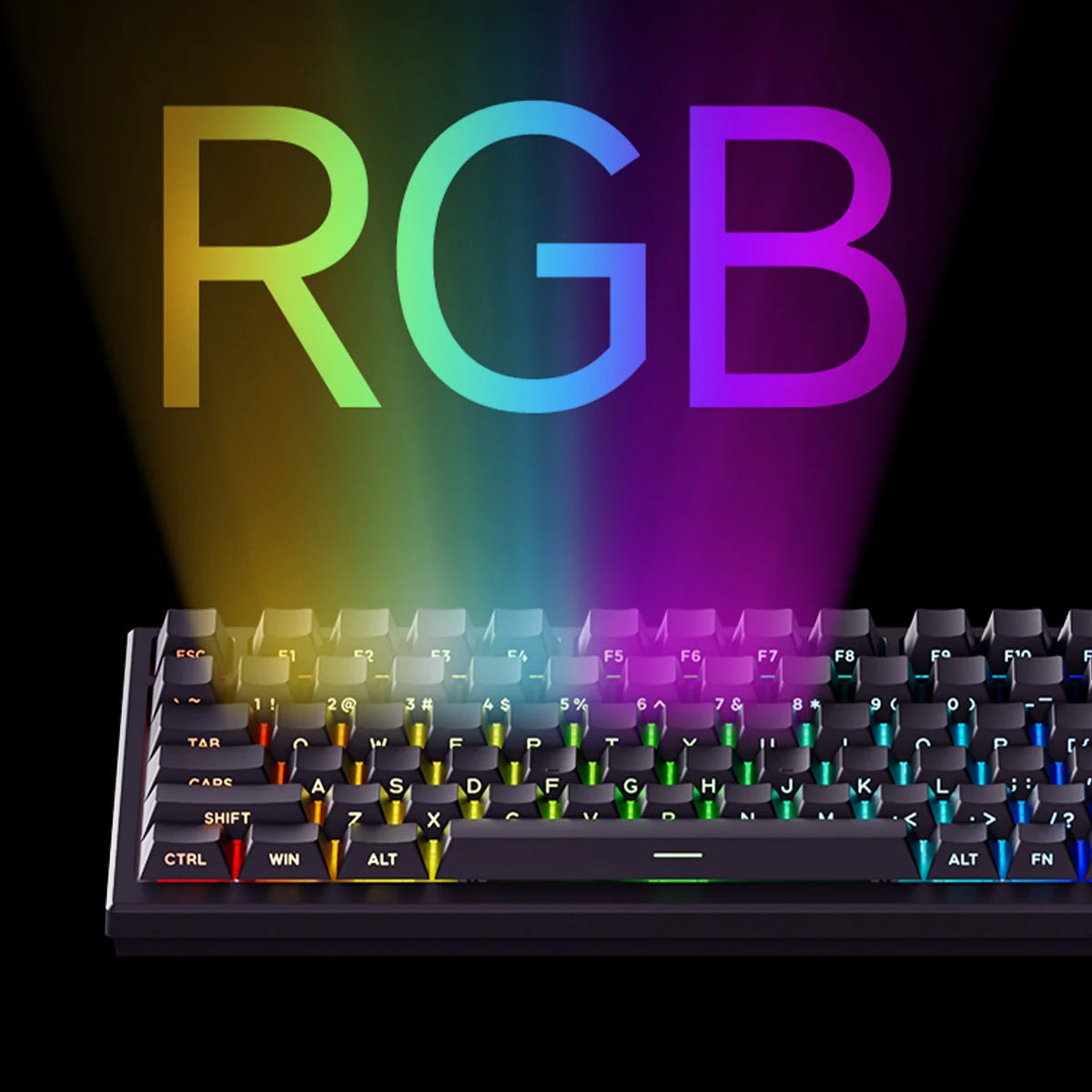 Akko TAC75 HE Wired RGB Magnetic Keyboard (Black)