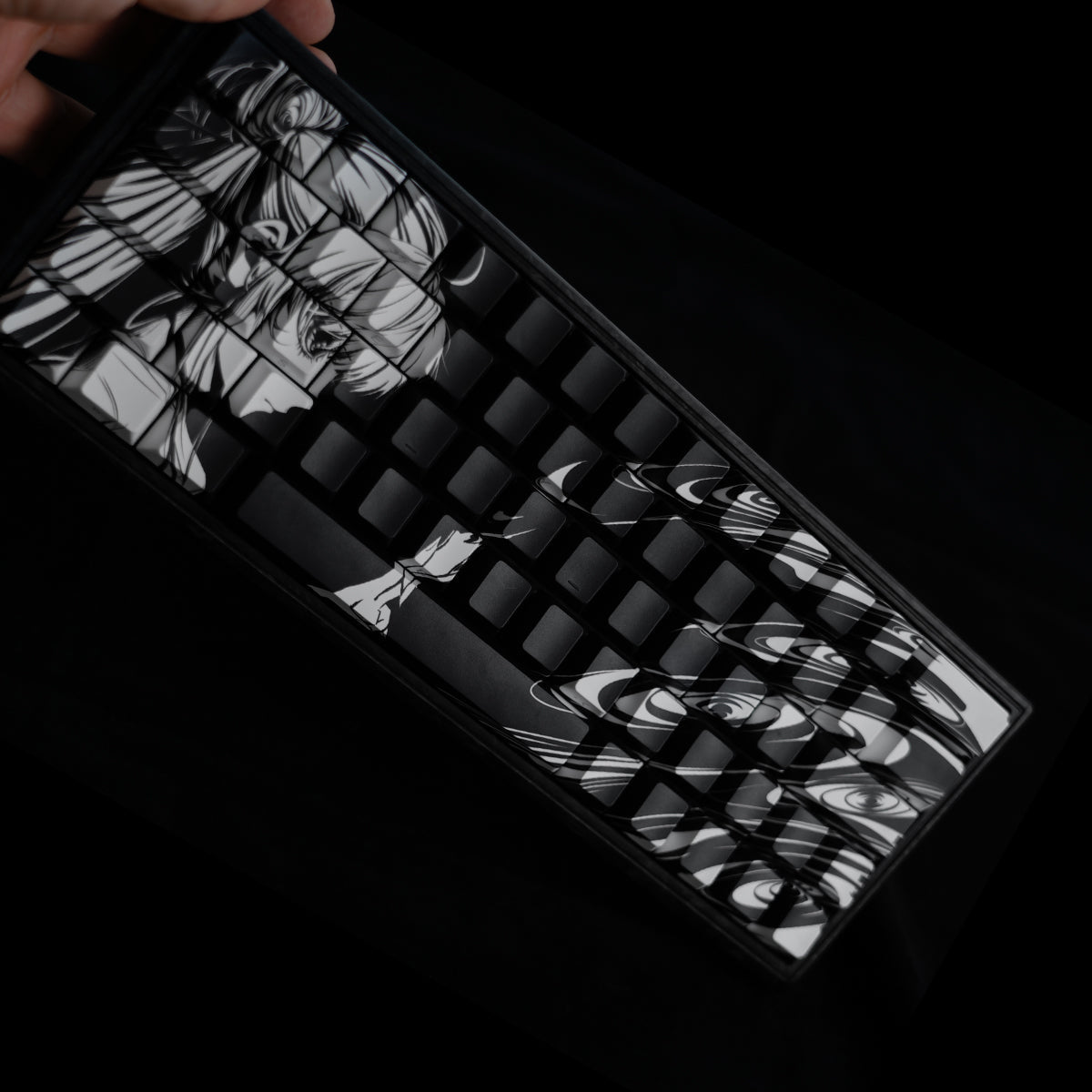 WLMouse YING63 Forged Carbon Fiber Keyboard LING (Magnetic Jade Pro)