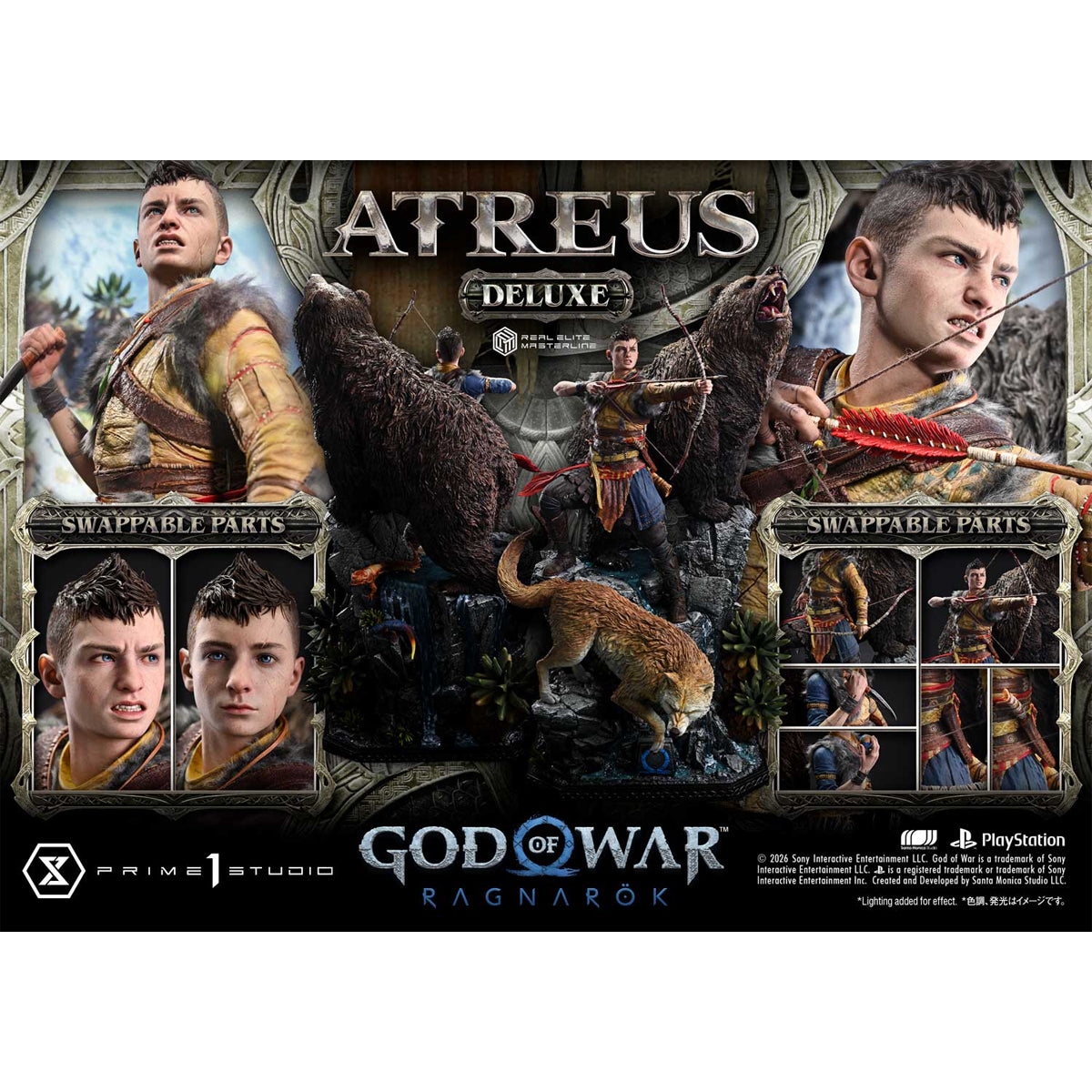 Real Elite Masterline God of War: Ragnarok Atreus Deluxe version (REMGOW-03D)