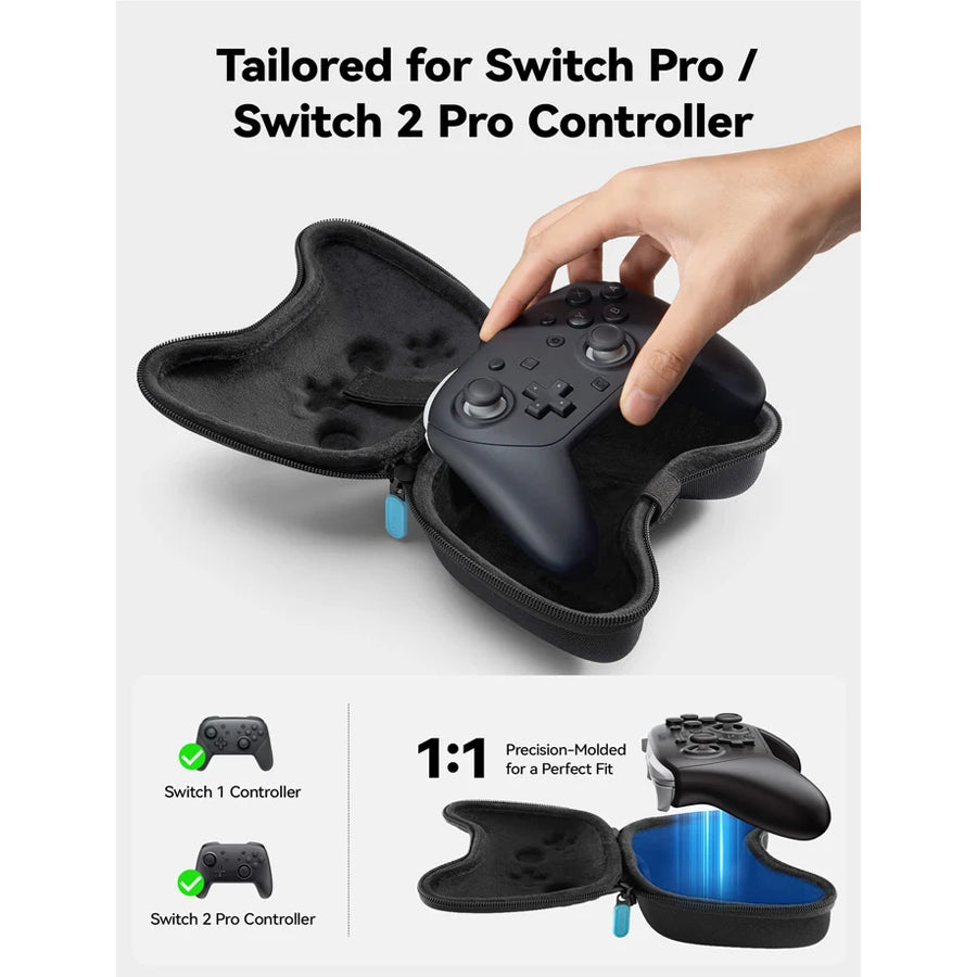 JSAUX ProFit Controller Case & Joystick Cap for Nintendo Switch Pro / Nintendo Switch 2
