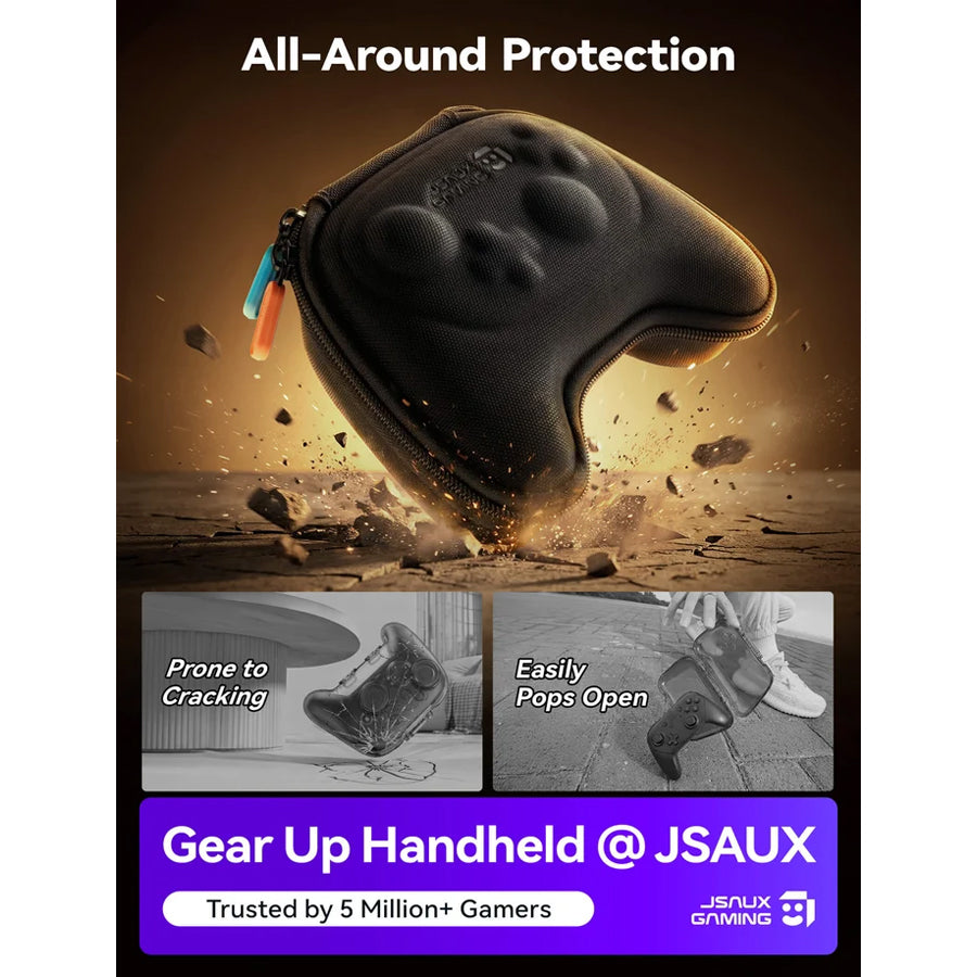 JSAUX ProFit Controller Case & Joystick Cap for Nintendo Switch Pro / Nintendo Switch 2