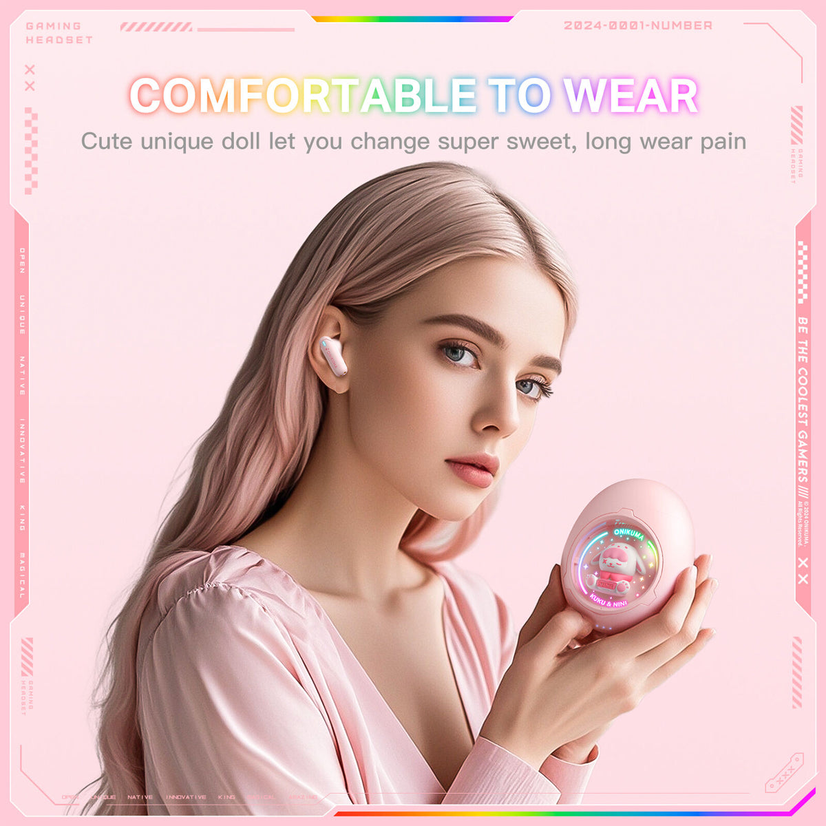 Onikuma T302 Wireless Earphones