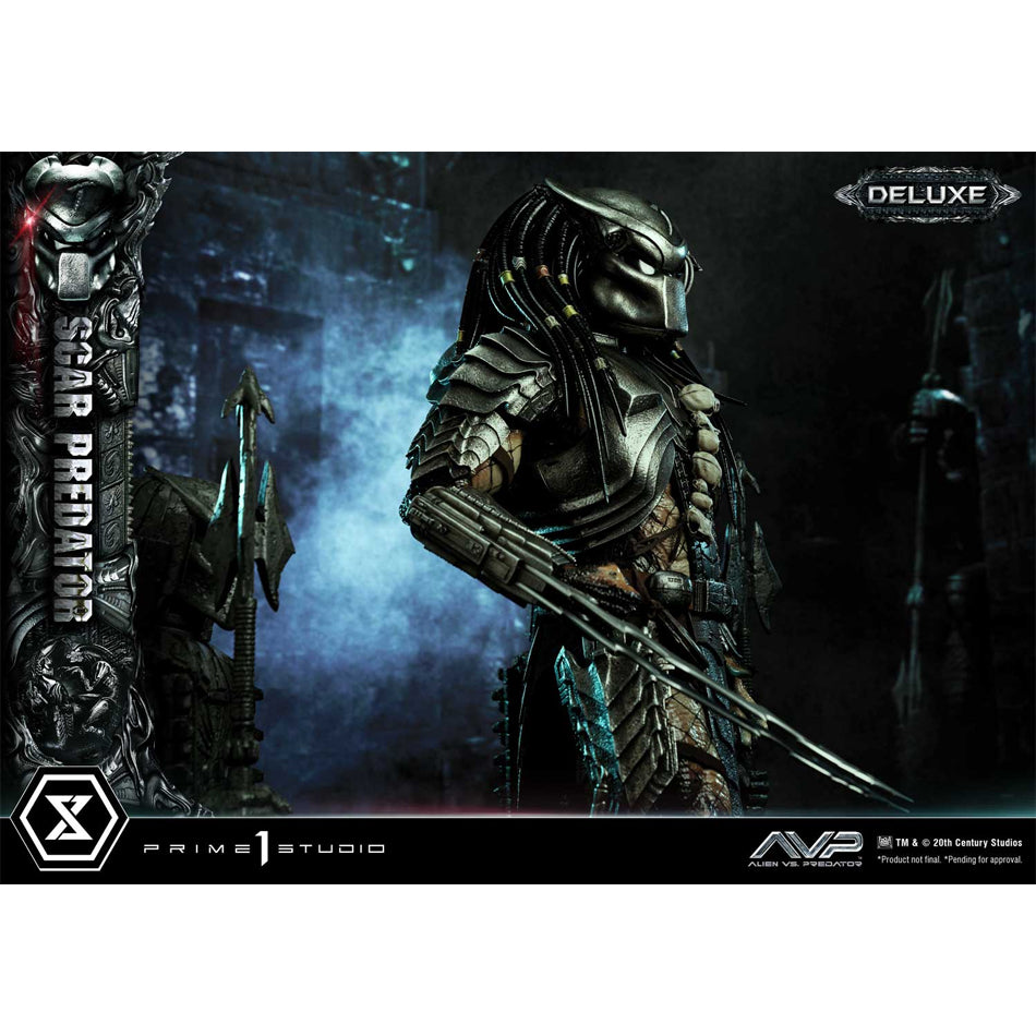 Prime 1 Studio Museum Masterline Alien vs. Predator (Film) Scar Predator DX Bonus Version (MMPR-04DXS)
