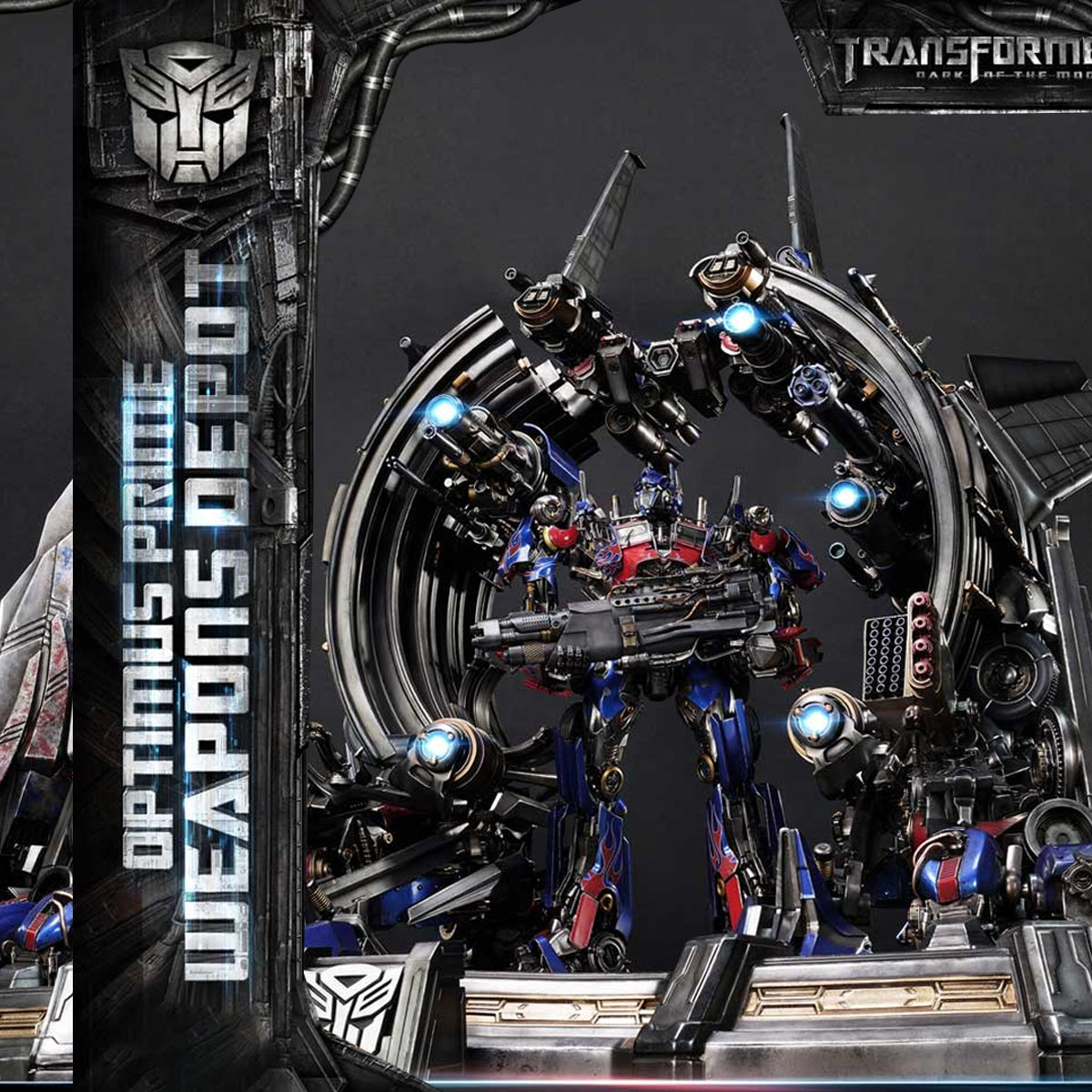 Museum Masterline Transformers: Dark of the Moon (Film) Optimus Prime Weapons Depot