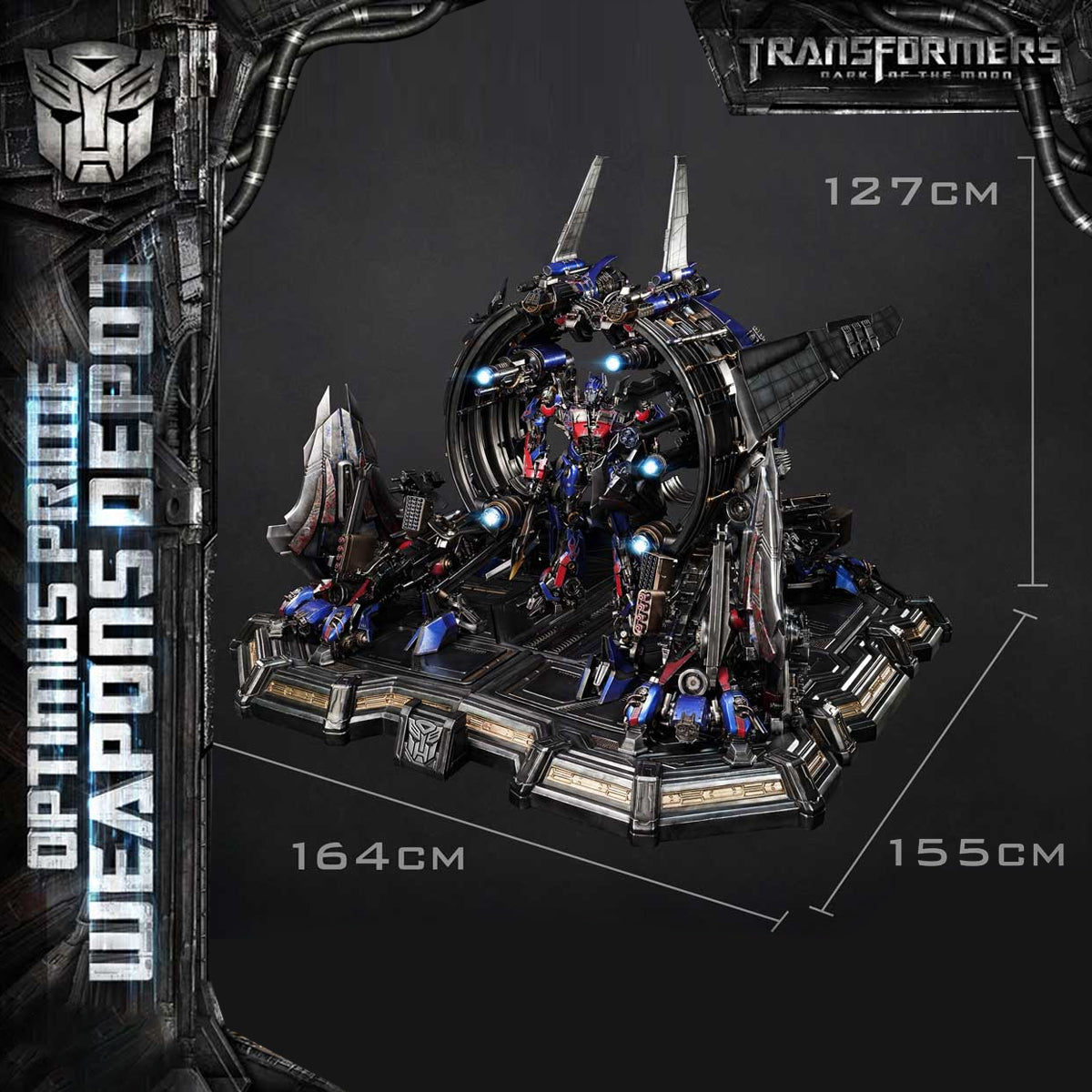 Museum Masterline Transformers: Dark of the Moon (Film) Optimus Prime Weapons Depot