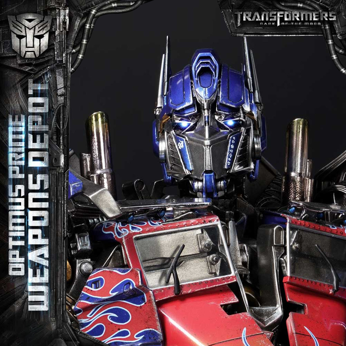 Museum Masterline Transformers: Dark of the Moon (Film) Optimus Prime Weapons Depot