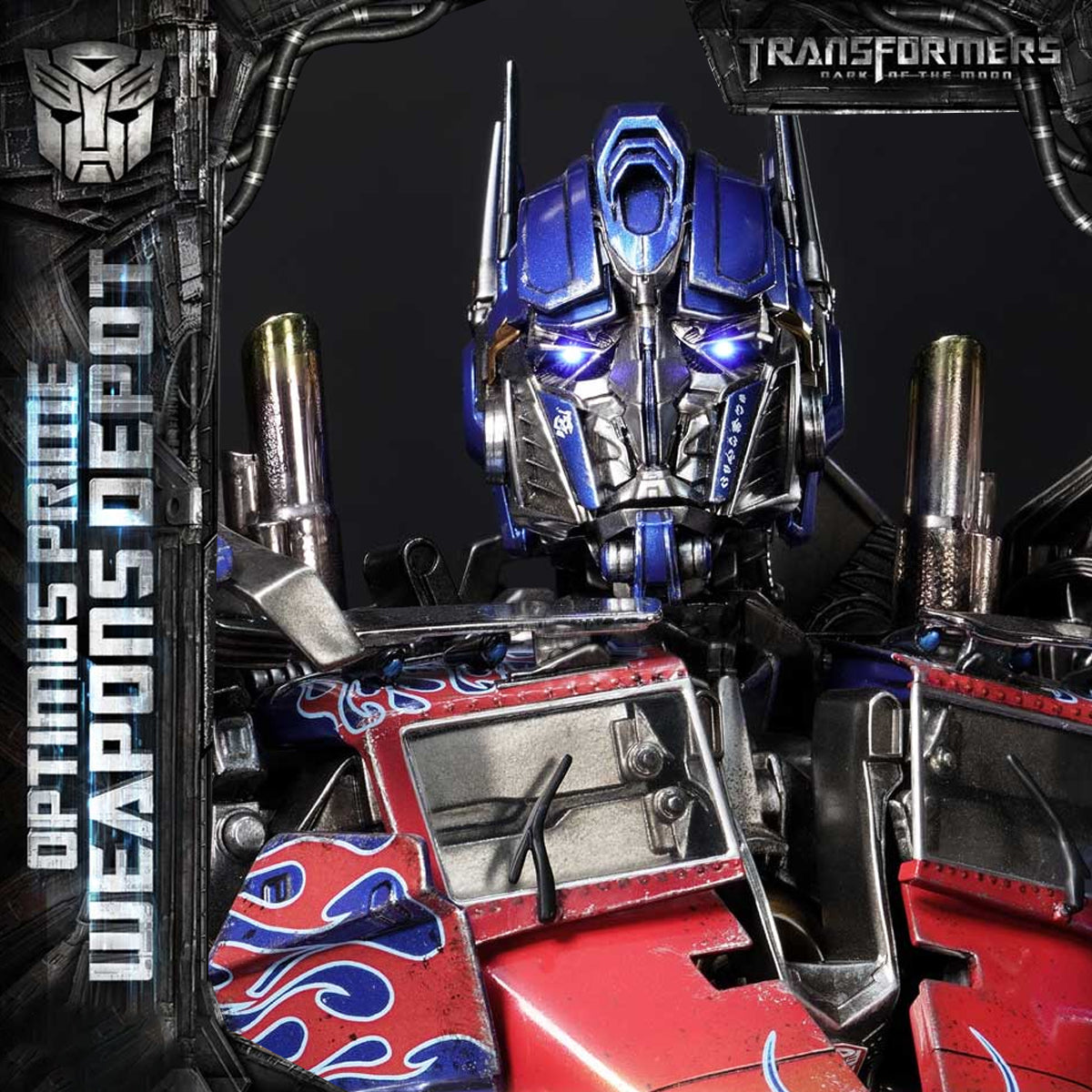 Museum Masterline Transformers: Dark of the Moon (Film) Optimus Prime Weapons Depot