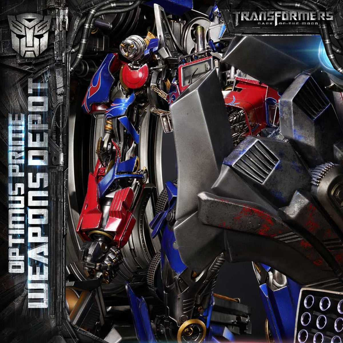 Museum Masterline Transformers: Dark of the Moon (Film) Optimus Prime Weapons Depot