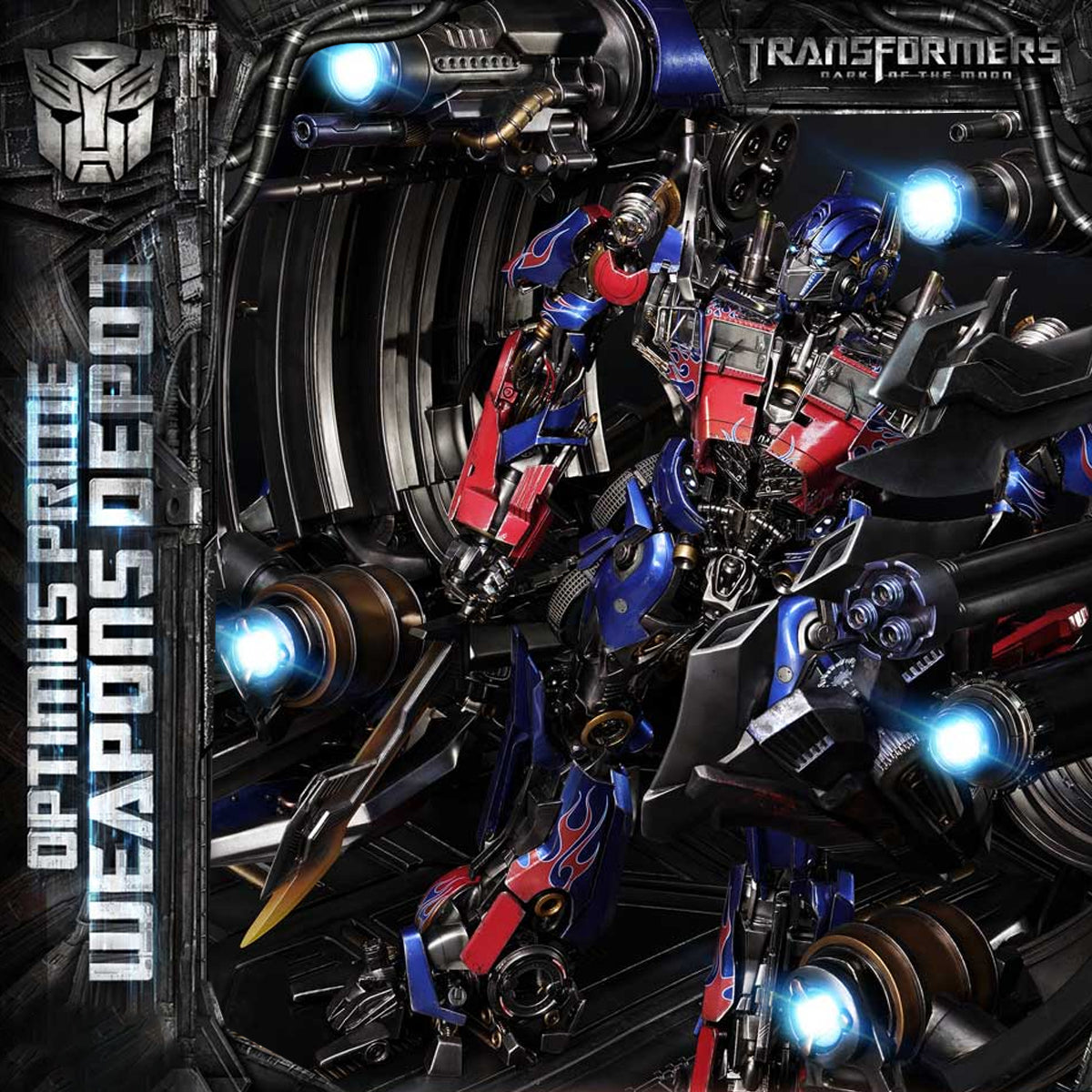 Museum Masterline Transformers: Dark of the Moon (Film) Optimus Prime Weapons Depot