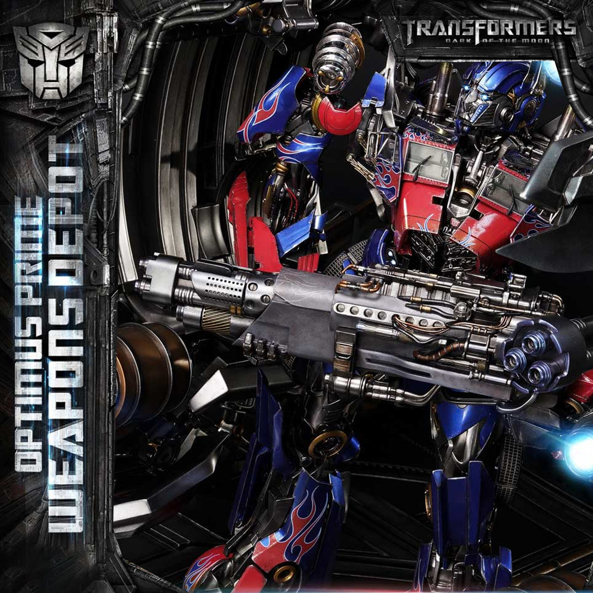Museum Masterline Transformers: Dark of the Moon (Film) Optimus Prime Weapons Depot