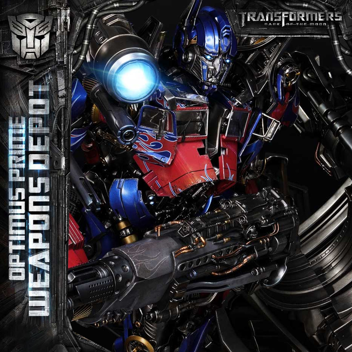 Museum Masterline Transformers: Dark of the Moon (Film) Optimus Prime Weapons Depot